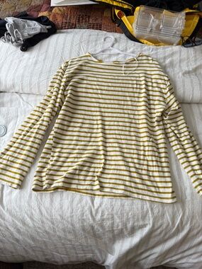 Zara Striped Long Sleeve Tee